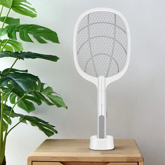 USB Rechargeable Mosquito Killer Racket – Foldable Electric Fly Swatter