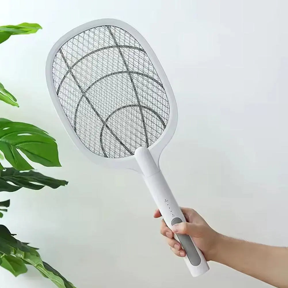 USB Rechargeable Mosquito Killer Racket – Foldable Electric Fly Swatter