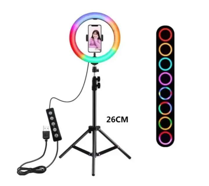 26Cm Rgb Ring Light My Store