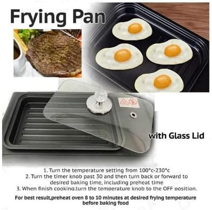 3-in-1 Breakfast Machine – Coffee Maker, Toaster Oven & Griddle