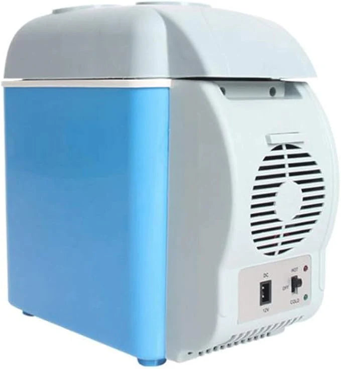 Portable Mini Car Refrigerator – Cool & Warm Fridge for Car, Travel & Home (7.5L)
