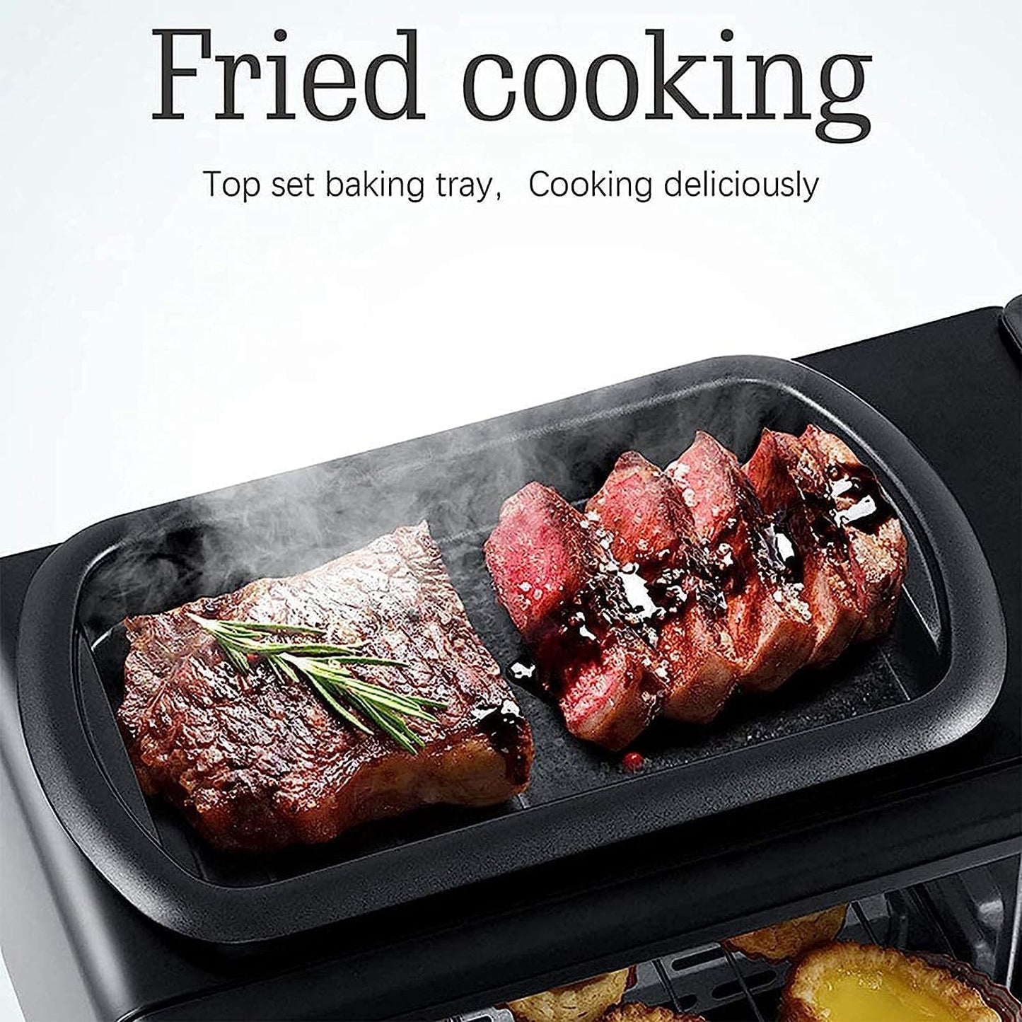 3-in-1 Breakfast Machine – Coffee Maker, Toaster Oven & Griddle