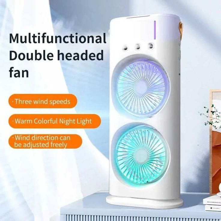 𝗖𝗛𝗔𝗥𝗚𝗘-𝗔𝗕𝗟𝗘 𝗗𝗢𝗨𝗕𝗟𝗘 𝗛𝗘𝗔𝗗 𝗙𝗔𝗡       (   DELIVERY SAME DAY) Full Dicount