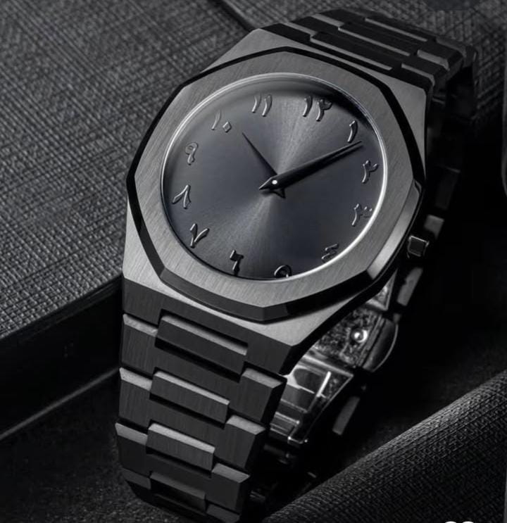 Black Arabic Watch    (   Delivery Same Day) Full Dicount