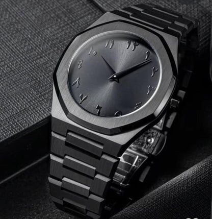 Black Arabic Watch    (   Delivery Same Day) Full Dicount