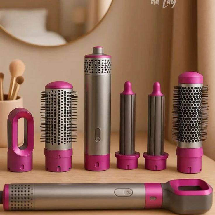 5 in 1 Hot Air Styler Hair Dryer Comb Styling Full Dicount