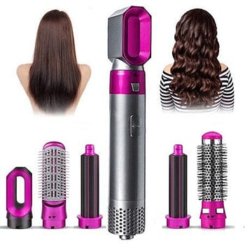 5 in 1 Hot Air Styler Hair Dryer Comb Styling Full Dicount