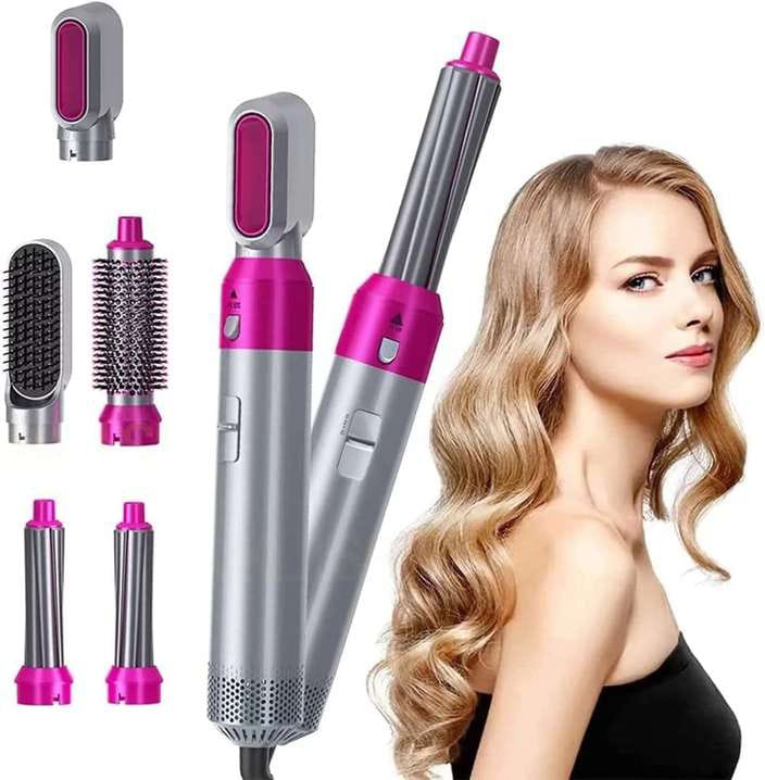 5 in 1 Hot Air Styler Hair Dryer Comb Styling Full Dicount