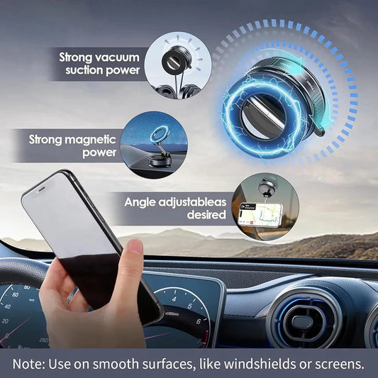 Vacuum Suction Phone Holder. Full Dicount