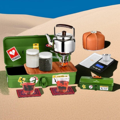 CAMPING TEA SET Full Discount