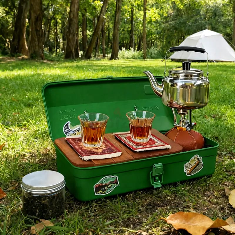 CAMPING TEA SET Full Discount