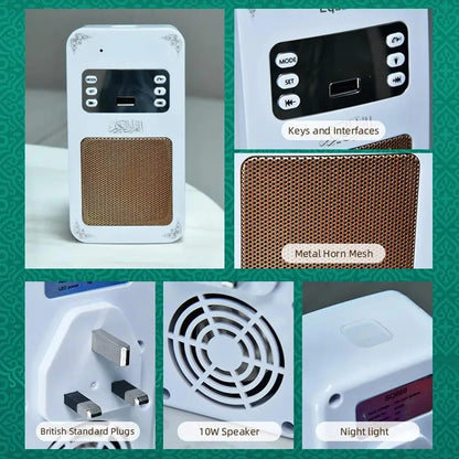 Multi-Function Quran Speaker – A Perfect Blend of Spirituality & Innovation
