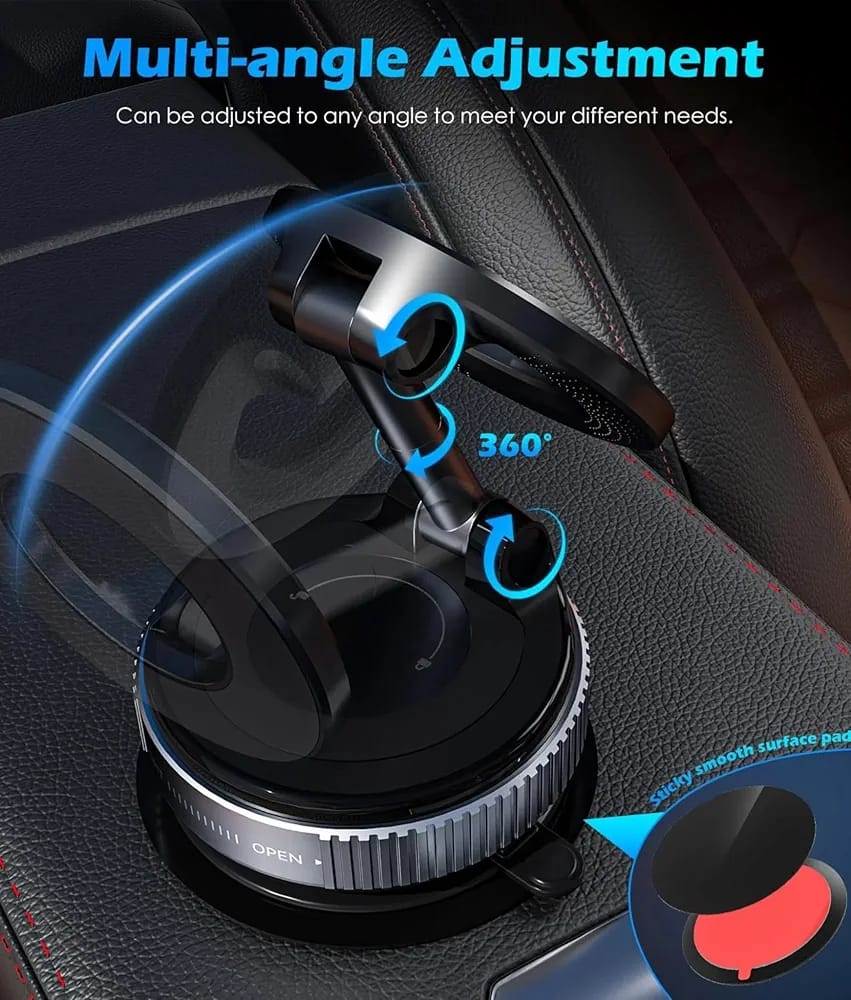 Vacuum Suction Phone Holder. Full Dicount