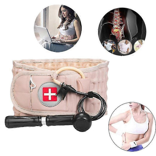 Spinal Air Traction Belt – Adjustable Inflatable Lumbar Support Belt