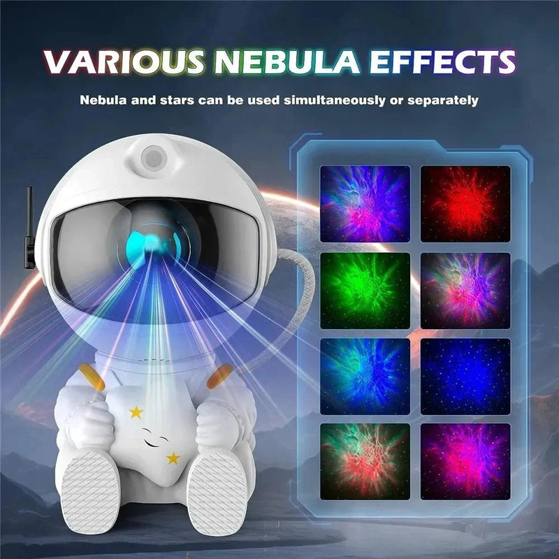 Astronaut Nebula Projector with Multiple Modes