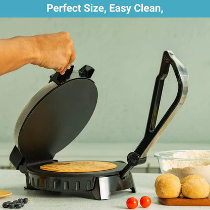 LAC Electric Roti Maker 1800W – 10 Inch Non-Stick Chapati, Roti & Flatbread Maker