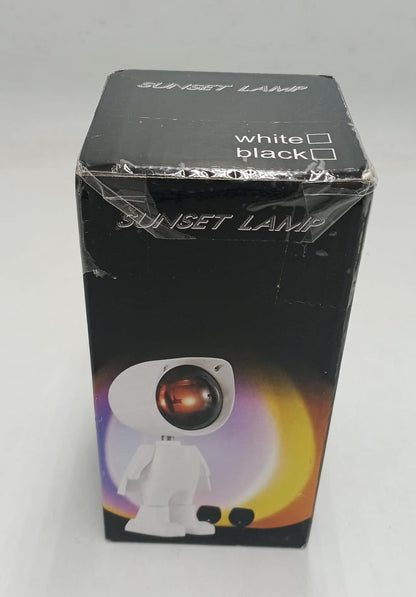 Mini Astronaut Sunset Projection Lamp – 360° LED Ambient Light