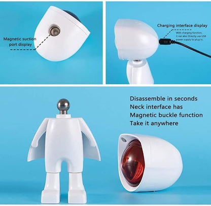 Mini Astronaut Sunset Projection Lamp – 360° LED Ambient Light