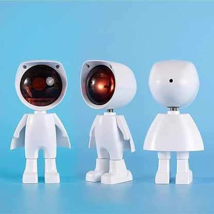 Mini Astronaut Sunset Projection Lamp – 360° LED Ambient Light